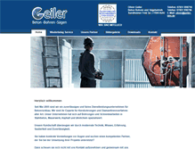 Tablet Screenshot of geiler-bbs.de